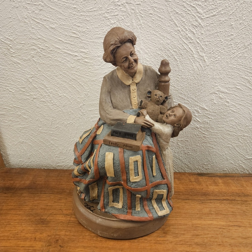 Vintage Tom Clark Traditions Sculpture 1991 Grandmother Limited Edition